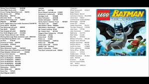 Cheatbook is the resource for the latest cheats, tips, cheat codes, unlockables, hints and secrets to get the edge to win. Lego Batman The Videogame Cheat Codes Ps3
