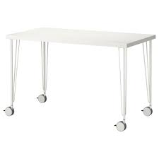 Linnmon Krille Table White Ikea In 2020 Ikea Table Legs Ikea Table Ikea