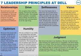 7 Leadership Principles At Dell Leadership Values Leadership Principles