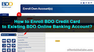 Applying for citibank credit cards | citibank credit card review philippines. How To Enroll Bdo Credit Card To Existing Bdo Online Banking Account Banking 30602