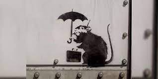 bansky tokyo バンクシーのアート banksyのグラフィティ アートのアイデア