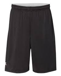 russell athletic ts7x2m mens 10 inch essential shorts with pockets