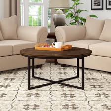 Anchor the living room with a modern coffee table. Gracie Oaks Hensley Round Coffee Table Reviews Wayfair