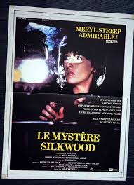 23" x 16" movie poster from SILKWOOD (1983)
