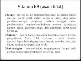 Fungsi Asam Folat Sumsum Tulang Vitamin Buah