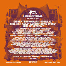The ticket sales mean that we have a strong foundation to get through the difficult time, and we will continue the work of preparing the 50th edition of roskilde festival. Full Line Up For Roskilde Festival Roskilde Festival Facebook