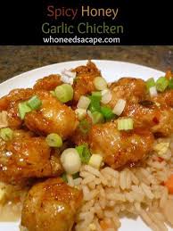 Spicy Honey Garlic Chicken Garlic Chicken Recipes Honey Garlic Chicken Spicy Honey