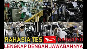 Bisa dibilang psikotes di pt astra daihatsu motor ini hampir sama dengan psikotes di pt astra honda motor. Kisi Kisi Psikotes Pt Adm Astra Daihatsu Motor Youtube