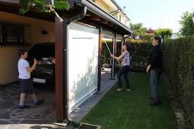 Tenda a rullo da esterno 250x200. Tende A Rullo Per Esterni In Pvc Antipioggia Impermeabile Zilvetti Tendaggi Di Zilvetti Alberto C S N C