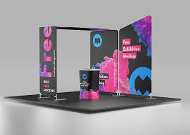 Download 280 Best Trade Show Booth Mockup Templates Free Premium