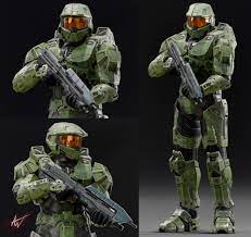 The sixth main entry of the halo series and the fourteenth game overall, it continues the story of the master chief as the third chapter of the reclaimer saga, following halo 5: Halo Infinite Master Chief 3d Model And Retexture Work Halo