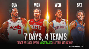 Get a new trevor ariza jersey or other gear, and check out the rest of our trevor ariza gear for any fan. Clutchpoints On Twitter Trevor Ariza Has Now Been Traded A Total Of 10 Times An Nba Record They Say It S Not About The Destination It S About The Journey And Trevor S