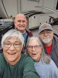 Welcoming handshake and hugs in Casper, Wyoming