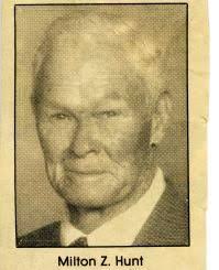 Milton Zera Hunt (1906-1992)
