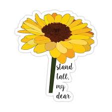 95 ( $0.50 $0.50 / count) Sunflower Sticker By Eastcoastliving Happy Stickers Print Stickers Aesthetic Stickers