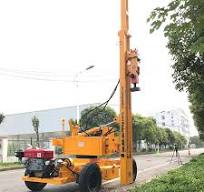 Highway Guardrail Post Driver - Road Guardrail Supplier ...