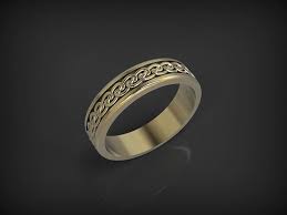 Celtic Ring 01 3d Print Model Celtic Rings Rings Rings For Men