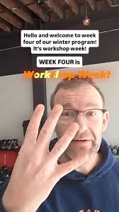 WEEK 4 of our Winter Program is…WORKSHOP WEEK!⬇️, 1️⃣Wednesday night at  6pm, join us for a talk