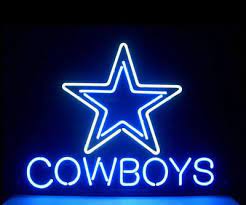 Dallas Cowboys Logo Neon Light Sign 14 X10 Wall Decor Lamp Display Glass Decor Ebay Neon Signs Dallas Cowboys Dallas Cowboys Logo