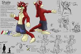 Shale Character Reference Weasyl