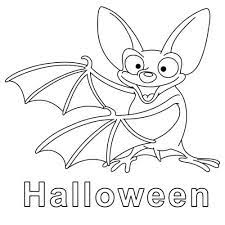 Kostenlose Malvorlage Halloween Fledermaus Zum Ausmalen Zum Ausmalen