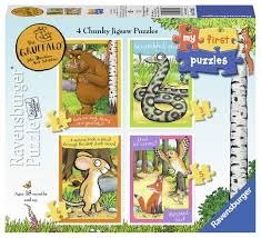 So go ahead, choose a jigsaw puzzle category and start playing fun kids online. Ravensburger The Gruffalo My First Jigsaw Puzzles 2 3 4 5 Piece Toddler Toy For Kids 18 Months And Up Buy Online In Isle Of Man At Isleofman Desertcart Com Productid 47943959