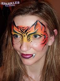 tiger makeup face painting tutorial