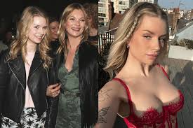 Lottie Moss on growing up in Kate Moss shadow.