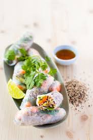 Rouleaux Quinoa Crudites Et Crevettes Un Flo De Bonnes Choses Etre En Bonne Sante Recette Poisson Quinoa