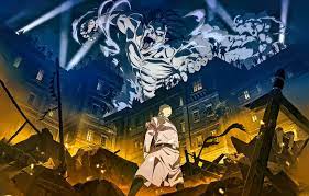 Attack on titan/shingeki no kyojin size comparison (2021/final season). Wallpaper The City Man Titan Attack Of The Titans Shingeki No Kyojin Eren Yeager Images For Desktop Section Syonen Download