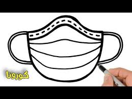 رسم سهل كيفية رسم كمامة كورونا تعليم الرسم للاطفال رسومات بالرصاص تعلم الرسم رسومات سهله youtube mask drawing medical drawings drawings