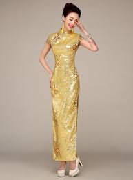 Thoughtfully designed for the modern bride. Gold Chinese Dress Off 72 Www Daralnahda Com