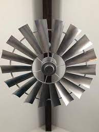 To avoid a strobe effect from the canned lights, the motor box was installed in the attic space above the ceiling. 96 Windmill Ceiling Fan For Sale The American Windmill Ceiling Fans For Sale