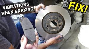 Steering Wheel Vibrations When Braking Fix Youtube