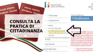 Consulta La Pratica Cittadinanza Cittadinanza Italiana
