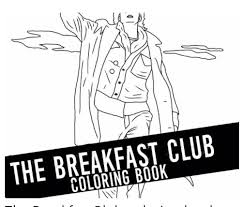 The Breakfast Club Coloring Book Coloring Books Hobbies For Adults Art And Hobby