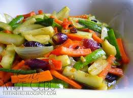 Acar Darat Orang Johor Asian Cooking Malaysian Food Asian Cuisine