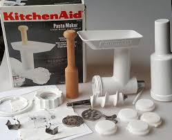 kitchen aid pasta press with food