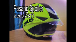 Helm helm kyt rocket harga rp 300.000 dikirim dari tangerang, banten. Pasang Spoiler Di Helm Zeus Z811 Vlog50 By Arlesmoviehd
