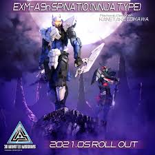 30MM 1/144 EXM-A9n SPINATIO (NINJA TYPE) · BandaiHobby · Facebook