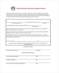 Advance salary application for urgent basis. Free 9 Sample Payroll Advance Forms In Pdf Ms Word