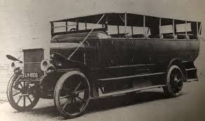 B Type Charabanc Showing Leather Hood And Retaining Straps Bus Coach Antique Cars Bus
