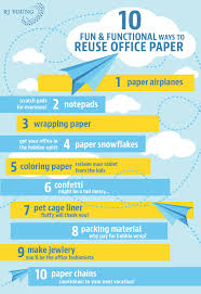 10 Fun Functional Ways To Reuse Office Paper Paper Business Recycle Office Paper School Hacks Diy Image Printer