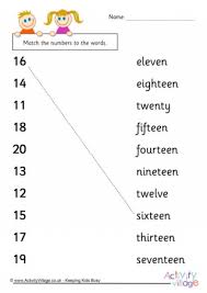 How to spell numbers 21 to 50 in english after 20 the numbers until 50 are very easy to write as they follow the same pattern. Number Words To 20