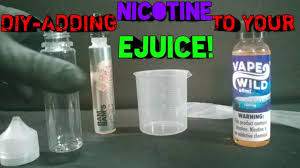 Adding Nicotine To Our Ejuice With Vapewilds Diy Products