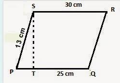 Maka luas jajar genjang adalah. Pembahasan Rumus Keliling Dan Luas Jajar Genjang Beserta Contoh Soal