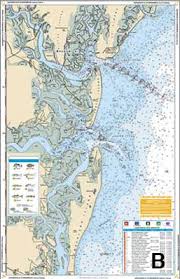 Jacksonville To Hilton Head Chart Kit Inshore Fishing