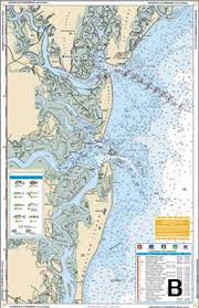 jacksonville to hilton head chart kit inshore fishing