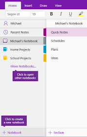 Create A Notebook In Onenote Onenote Create Notebook Notebook Organizing Paperwork
