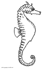 Doodle sea animals templates for coloring book. 111 Sea And Ocean Animals Coloring Pages To Print